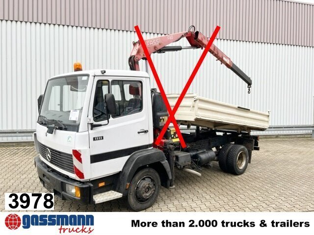 Mercedes-Benz 811 K 4x2 - Volquete camión: foto 1 Mercedes-Benz 811 K 4x2 - Volquete camión: foto 1