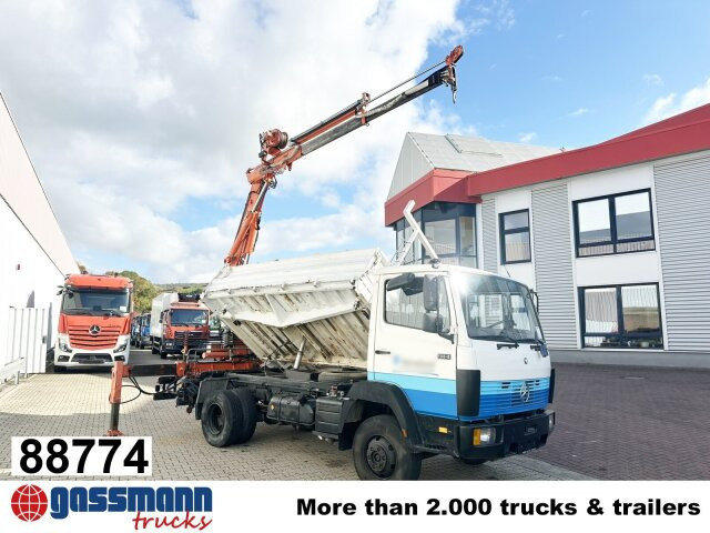 Mercedes-Benz 914 K 4x2, Kran Atlas 60.1, Funk - Volquete camión, Camión grúa: foto 1 Mercedes-Benz 914 K 4x2, Kran Atlas 60.1, Funk - Volquete camión, Camión grúa: foto 1