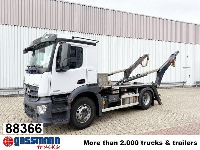 Mercedes-Benz Actros 1832 L 4x2, Navi, MultimediaCockpit, Funk - Portacontenedor de cadenas camión: foto 1 Mercedes-Benz Actros 1832 L 4x2, Navi, MultimediaCockpit, Funk - Portacontenedor de cadenas camión: foto 1