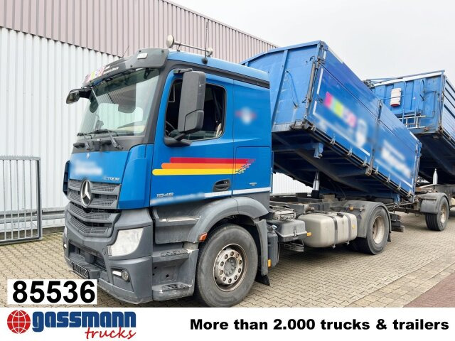 Mercedes-Benz Actros 1848 L 4x2, Retarder, Getreidekipper ca. - Volquete camión: foto 1 Mercedes-Benz Actros 1848 L 4x2, Retarder, Getreidekipper ca. - Volquete camión: foto 1