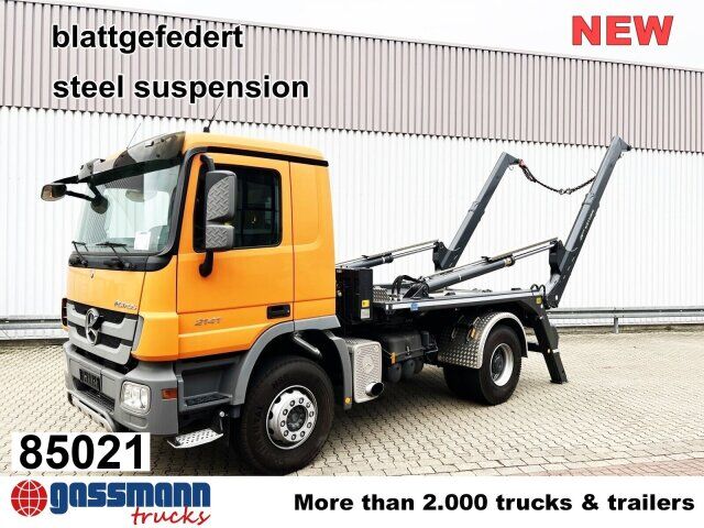 Mercedes-Benz Actros 2141 K 4x2, Tele-Absetzer - Portacontenedor de cadenas camión: foto 1 Mercedes-Benz Actros 2141 K 4x2, Tele-Absetzer - Portacontenedor de cadenas camión: foto 1