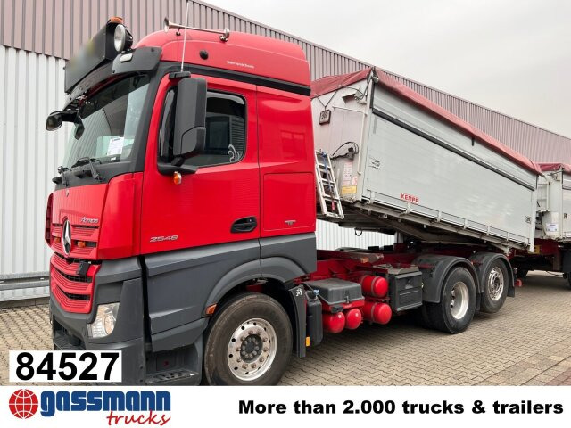 Mercedes-Benz Actros 2548 L 6x2, Retarder, Liftachse, - Volquete camión: foto 1 Mercedes-Benz Actros 2548 L 6x2, Retarder, Liftachse, - Volquete camión: foto 1