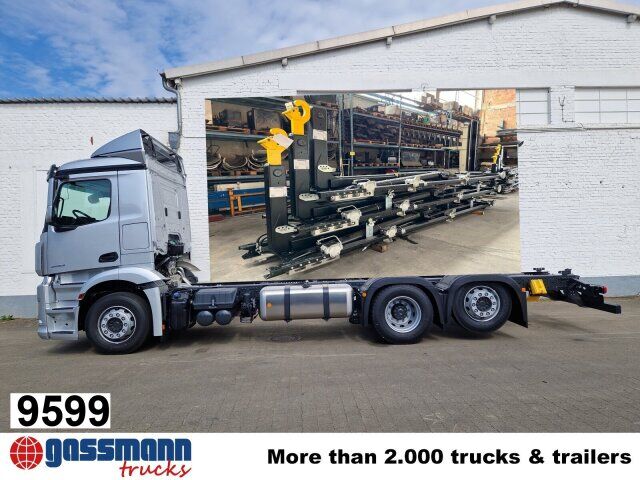 Mercedes-Benz Actros 2553 LL 6x2/46, Retarder, Liftachse, - Multibasculante camión: foto 1 Mercedes-Benz Actros 2553 LL 6x2/46, Retarder, Liftachse, - Multibasculante camión: foto 1