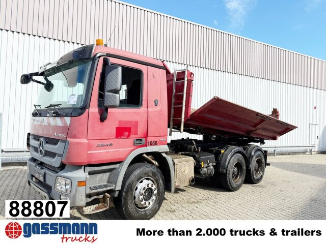 Mercedes-Benz Actros 2646 K 6x4, Retarder, Bordmatik - Volquete camión: foto 1 Mercedes-Benz Actros 2646 K 6x4, Retarder, Bordmatik - Volquete camión: foto 1