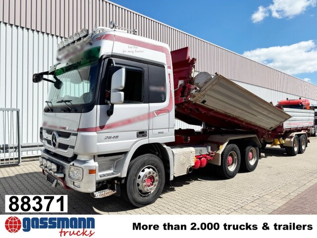 Mercedes-Benz Actros 2648 LK 6x4, Retarder, Bordmatik, - Volquete camión: foto 1 Mercedes-Benz Actros 2648 LK 6x4, Retarder, Bordmatik, - Volquete camión: foto 1