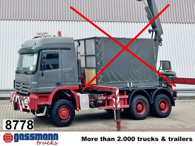 Mercedes-Benz Actros 3346 AK 6x6 - Chasis camión: foto 1 Mercedes-Benz Actros 3346 AK 6x6 - Chasis camión: foto 1