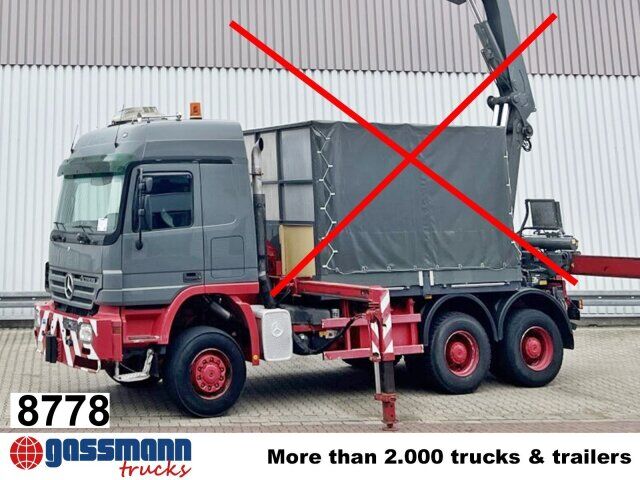 Mercedes-Benz Actros 3346 AK 6x6 - Chasis camión: foto 1 Mercedes-Benz Actros 3346 AK 6x6 - Chasis camión: foto 1