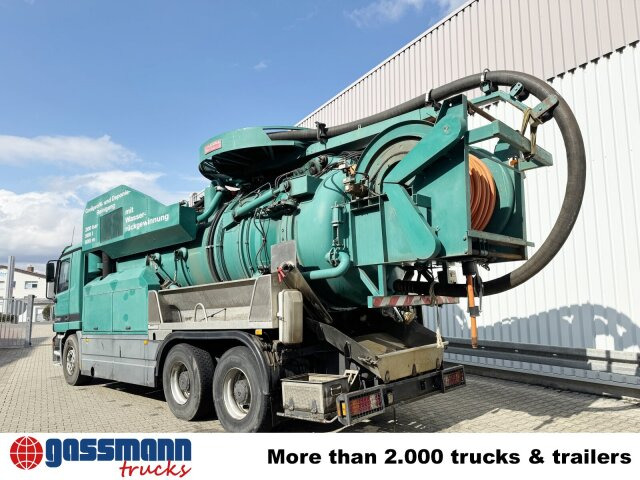 Mercedes-Benz Actros 3348 6x4, V8, Kroll Saug-/Spülwagen ca. - Barredora vial: foto 3 Mercedes-Benz Actros 3348 6x4, V8, Kroll Saug-/Spülwagen ca. - Barredora vial: foto 3