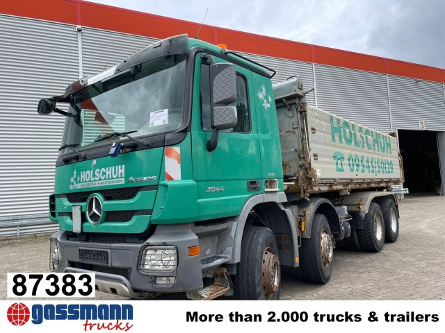 Mercedes-Benz Actros MP III 3544/8x4/4, 3 Pedale - Volquete camión: foto 1 Mercedes-Benz Actros MP III 3544/8x4/4, 3 Pedale - Volquete camión: foto 1