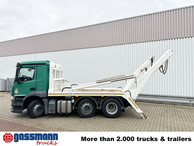 Portacontenedor de cadenas camión Mercedes-Benz Antos 2540 L 6x2, Vorlauflenk-/Liftachse,: foto 12