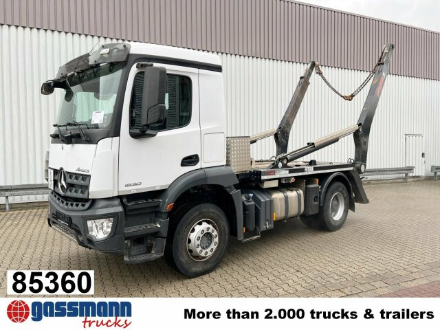 Mercedes-Benz Arocs 1830 K 4x2, Funk - Portacontenedor de cadenas camión: foto 1 Mercedes-Benz Arocs 1830 K 4x2, Funk - Portacontenedor de cadenas camión: foto 1