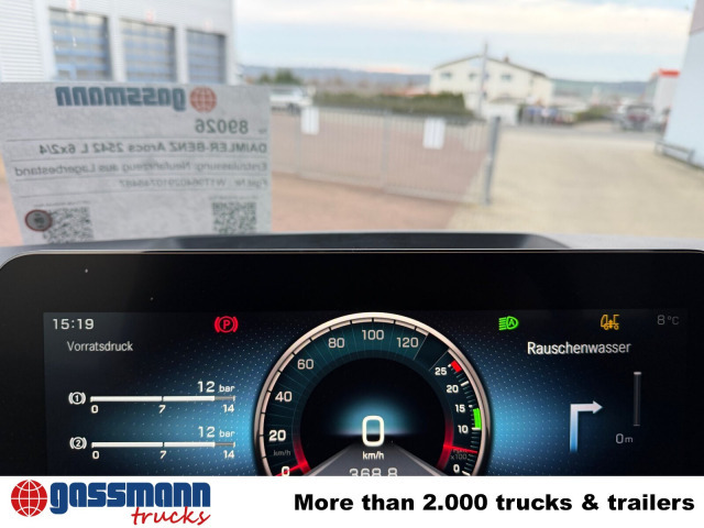 Mercedes-Benz Arocs 2542 L 6x2/4, Vorlauflenk-/liftachse, - Chasis camión: foto 4 Mercedes-Benz Arocs 2542 L 6x2/4, Vorlauflenk-/liftachse, - Chasis camión: foto 4