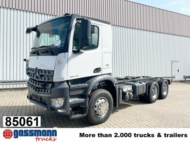 Mercedes-Benz Arocs 2642 K 6x4, Retarder, Motorabtrieb - Chasis camión: foto 1 Mercedes-Benz Arocs 2642 K 6x4, Retarder, Motorabtrieb - Chasis camión: foto 1