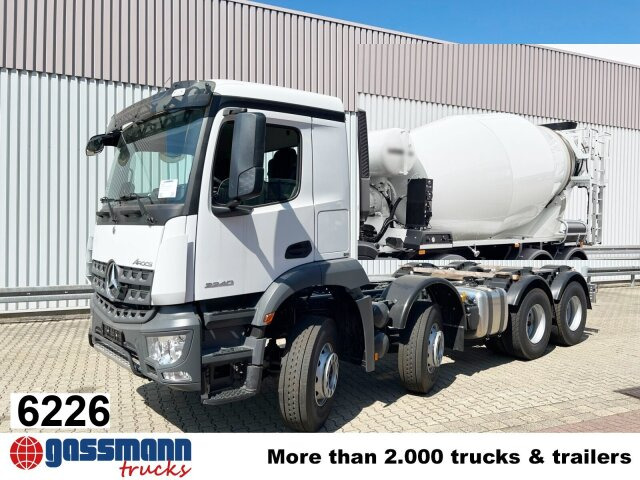 Mercedes-Benz Arocs 3240 8x4, 9/10m³ Mischer - Camión hormigonera: foto 1 Mercedes-Benz Arocs 3240 8x4, 9/10m³ Mischer - Camión hormigonera: foto 1