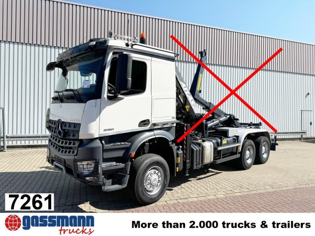 Mercedes-Benz Arocs 3351 AK 6x6, Retarder, Navi, Grounder - Multibasculante camión: foto 1 Mercedes-Benz Arocs 3351 AK 6x6, Retarder, Navi, Grounder - Multibasculante camión: foto 1