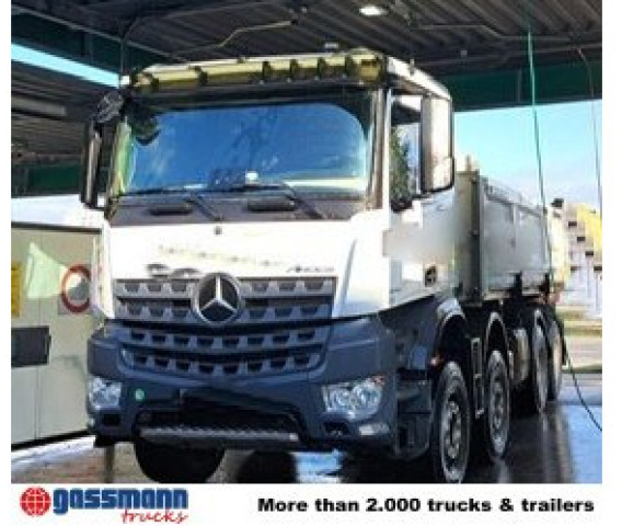 Mercedes-Benz Arocs 3445 K 8x4/4, Meiller Bordmatik links - Volquete camión: foto 4 Mercedes-Benz Arocs 3445 K 8x4/4, Meiller Bordmatik links - Volquete camión: foto 4
