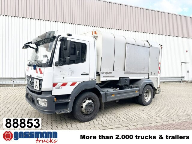 Mercedes-Benz Atego 1624 L 4x2, Retarder, Faun Rotopress, - Camión de basura: foto 1 Mercedes-Benz Atego 1624 L 4x2, Retarder, Faun Rotopress, - Camión de basura: foto 1