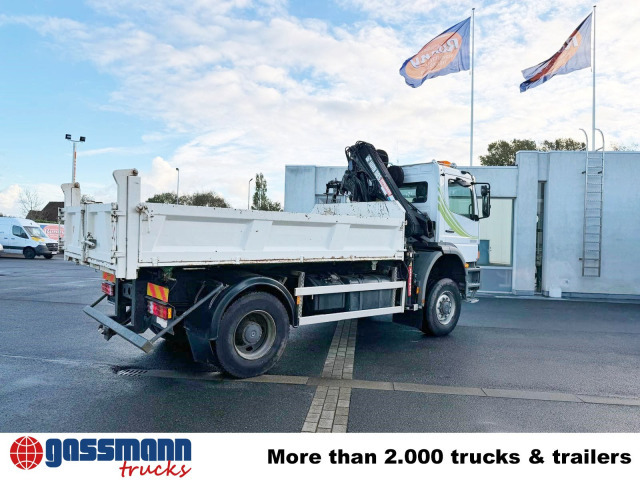 Mercedes-Benz Atego 1823AK 4x4, Kran HIAB, Bordmatik - Volquete camión, Camión grúa: foto 2 Mercedes-Benz Atego 1823AK 4x4, Kran HIAB, Bordmatik - Volquete camión, Camión grúa: foto 2