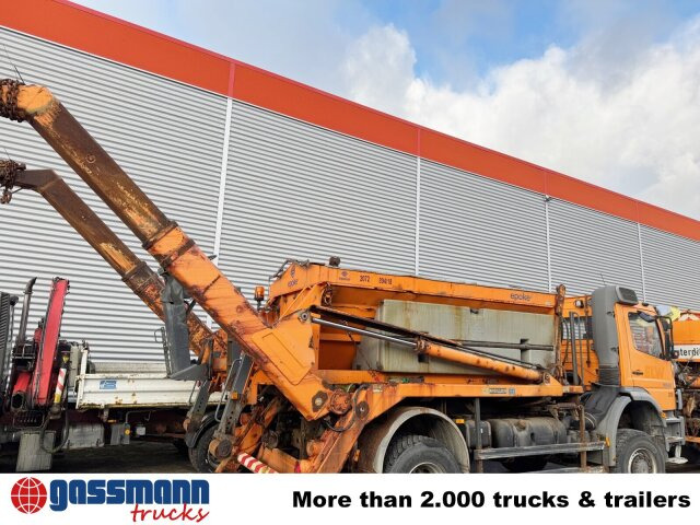 Mercedes-Benz Atego 1828 4x4, Tele-Absetzer, - Portacontenedor de cadenas camión: foto 5 Mercedes-Benz Atego 1828 4x4, Tele-Absetzer, - Portacontenedor de cadenas camión: foto 5