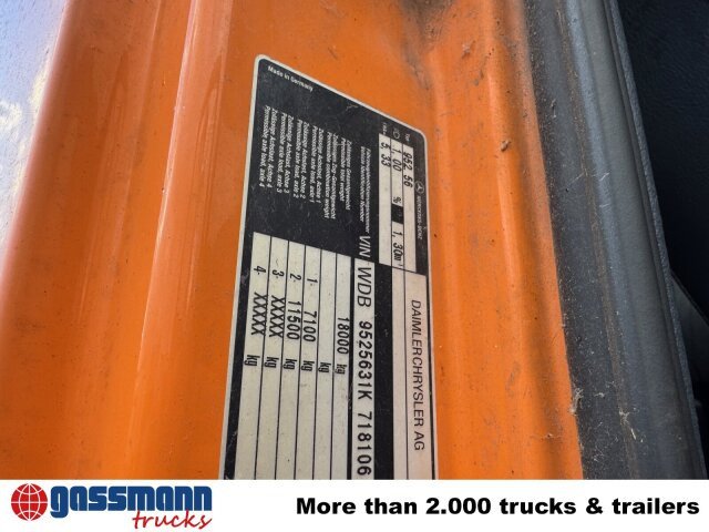 Mercedes-Benz Atego 1828 4x4, Tele-Absetzer, - Portacontenedor de cadenas camión: foto 3 Mercedes-Benz Atego 1828 4x4, Tele-Absetzer, - Portacontenedor de cadenas camión: foto 3