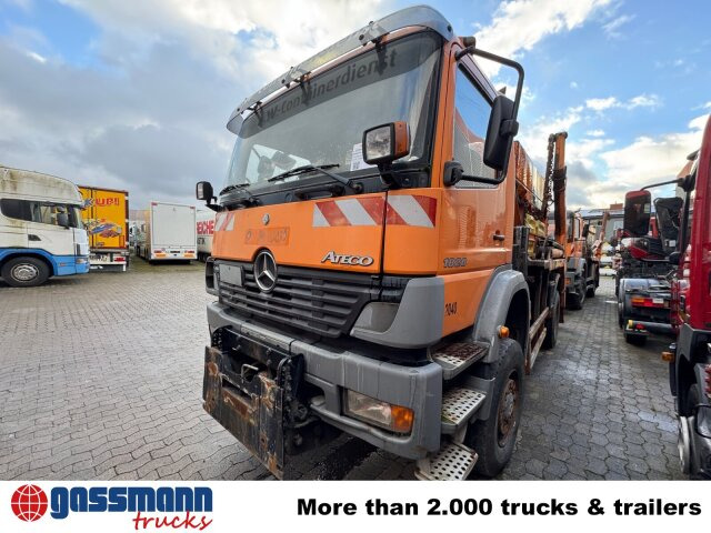 Mercedes-Benz Atego 1828 4x4, Tele-Absetzer, - Portacontenedor de cadenas camión: foto 5 Mercedes-Benz Atego 1828 4x4, Tele-Absetzer, - Portacontenedor de cadenas camión: foto 5