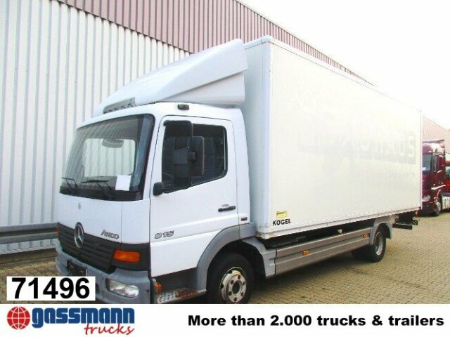 Mercedes-Benz Atego 815 4x2 - Camión caja cerrada: foto 1 Mercedes-Benz Atego 815 4x2 - Camión caja cerrada: foto 1