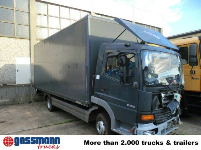 Camión caja cerrada Mercedes-Benz Atego 815 4x2, UNFALL! Ersatzteilträger!: foto 6