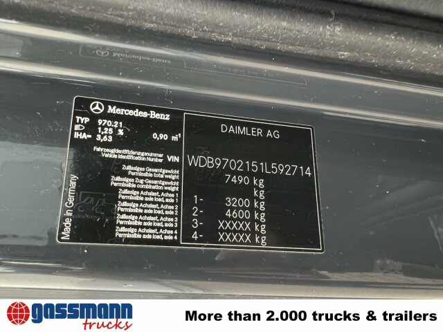 Mercedes-Benz Atego 816 L 4x2 mit LBW, 4x Vorhanden! - Camión caja cerrada: foto 2 Mercedes-Benz Atego 816 L 4x2 mit LBW, 4x Vorhanden! - Camión caja cerrada: foto 2