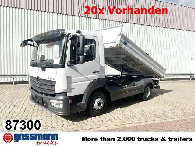 Mercedes-Benz Atego 818/23 K 4x2, 2x AHK, Meiller-Kipper, - Volquete camión: foto 1 Mercedes-Benz Atego 818/23 K 4x2, 2x AHK, Meiller-Kipper, - Volquete camión: foto 1