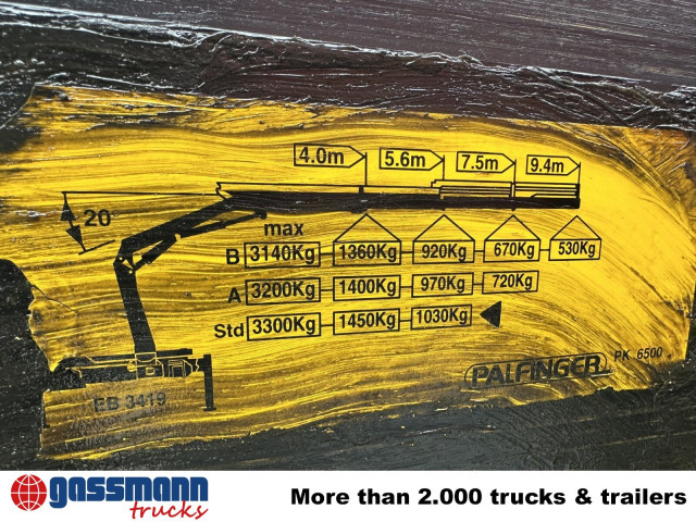 Mercedes-Benz Atego 818 K 4x2 mit Kran Palfinger PK 6500, 2x - Volquete camión, Camión grúa: foto 2 Mercedes-Benz Atego 818 K 4x2 mit Kran Palfinger PK 6500, 2x - Volquete camión, Camión grúa: foto 2