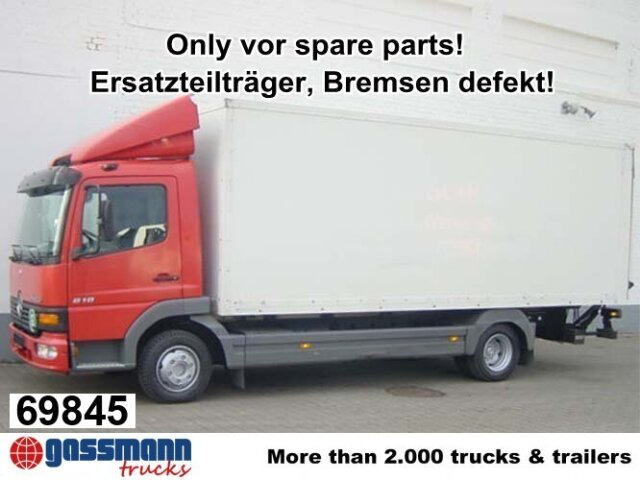 Mercedes-Benz Atego 818 L 4x2, Ersatzteilträger! - Camión caja cerrada: foto 1 Mercedes-Benz Atego 818 L 4x2, Ersatzteilträger! - Camión caja cerrada: foto 1