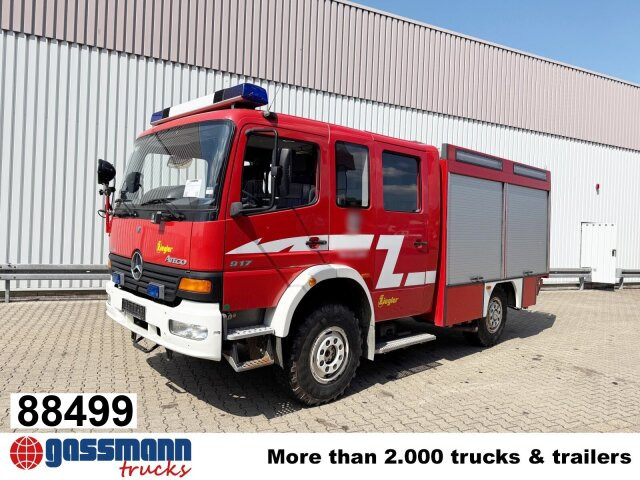 Mercedes-Benz Atego 917 4x4, LF 10, Einzelbereifung, AT-Motor - Camión de bomberos: foto 1 Mercedes-Benz Atego 917 4x4, LF 10, Einzelbereifung, AT-Motor - Camión de bomberos: foto 1