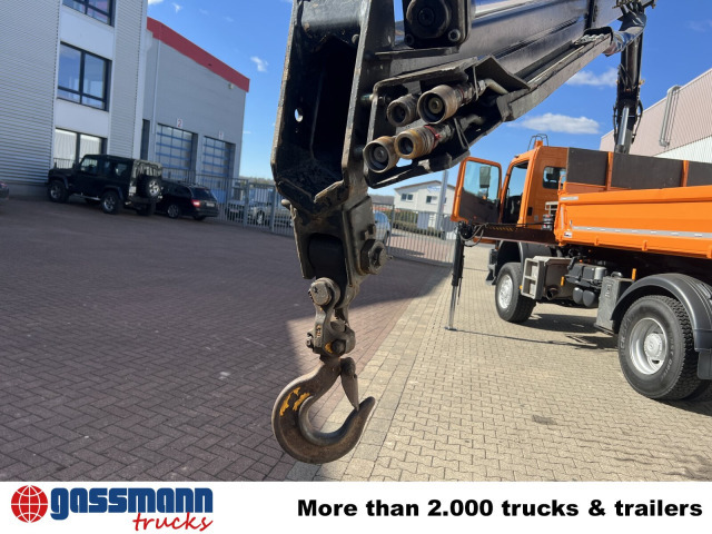 Mercedes-Benz Axor 1829 AK 4x4 mit Kran Hiab XS 111BS-3 HiDuo, - Volquete camión, Camión grúa: foto 4 Mercedes-Benz Axor 1829 AK 4x4 mit Kran Hiab XS 111BS-3 HiDuo, - Volquete camión, Camión grúa: foto 4
