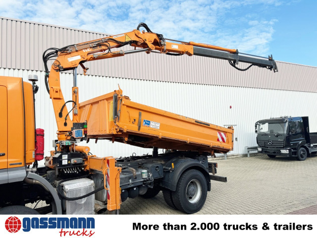 Mercedes-Benz Axor 1833 AK 4x4, Winterdienstausstattung, Kran - Volquete camión, Camión grúa: foto 3 Mercedes-Benz Axor 1833 AK 4x4, Winterdienstausstattung, Kran - Volquete camión, Camión grúa: foto 3