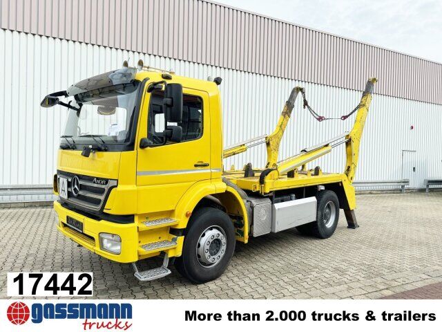 Mercedes-Benz Axor 1833 K 4x2, Gergen TAK 20 Tele-Absetzer - Portacontenedor de cadenas camión: foto 1 Mercedes-Benz Axor 1833 K 4x2, Gergen TAK 20 Tele-Absetzer - Portacontenedor de cadenas camión: foto 1