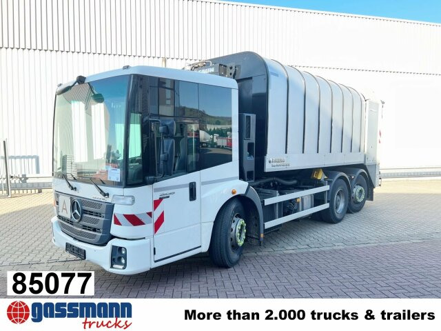 Mercedes-Benz Econic 2635 LL 6x2/4 NLA, Lenkachse, FAUN - Camión de basura: foto 1 Mercedes-Benz Econic 2635 LL 6x2/4 NLA, Lenkachse, FAUN - Camión de basura: foto 1