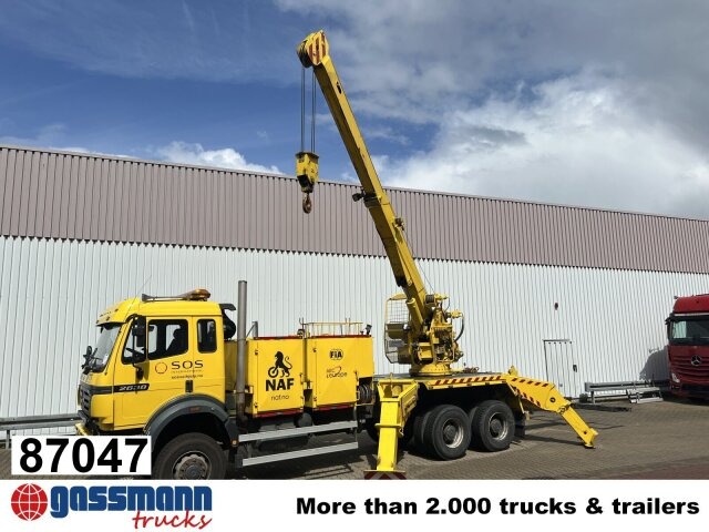 Mercedes-Benz SK II 2638/44 A 6x6, V8, Retarder, Kran, 2x - Camión grúa: foto 1 Mercedes-Benz SK II 2638/44 A 6x6, V8, Retarder, Kran, 2x - Camión grúa: foto 1