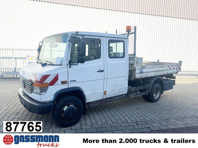 Mercedes-Benz Vario 816 D 4x2 Doka, 2x AHK, Meiller Kipper - Volquete camión: foto 1 Mercedes-Benz Vario 816 D 4x2 Doka, 2x AHK, Meiller Kipper - Volquete camión: foto 1
