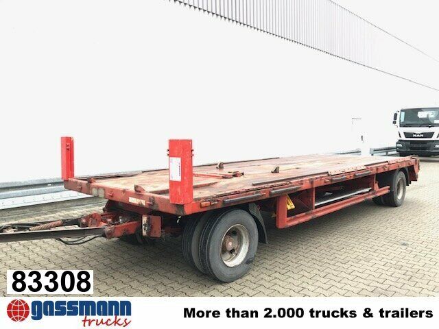 Müller-Mitteltal TRA-Kombi 18,0 Abroll/Absetz/Tieflader - Remolque multilift/ Portacontenedores de cadenas: foto 1 Müller-Mitteltal TRA-Kombi 18,0 Abroll/Absetz/Tieflader - Remolque multilift/ Portacontenedores de cadenas: foto 1