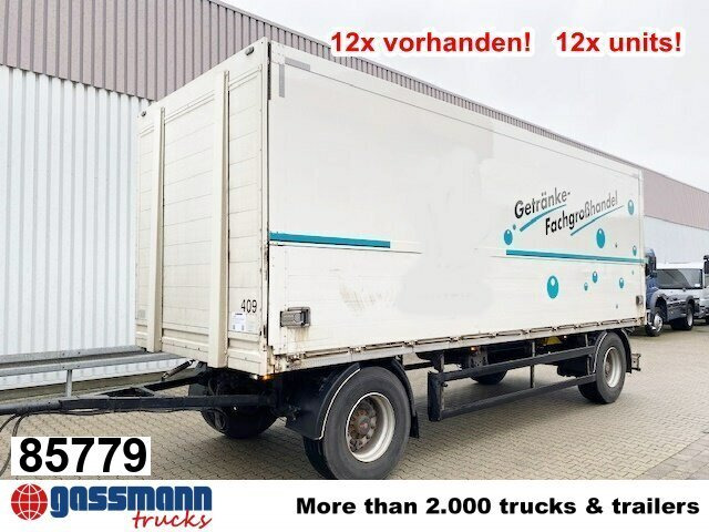 Orten PRASQ 18 Getränkeanhänger, Stapleraufnahme, - Caja cerrada remolque: foto 1 Orten PRASQ 18 Getränkeanhänger, Stapleraufnahme, - Caja cerrada remolque: foto 1
