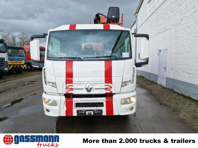 Camión caja abierta, Camión grúa Renault D 180.75 4x2 mit Kran Palfinger PK6001: foto 9