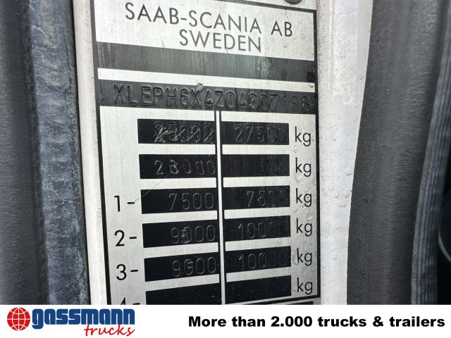 Scania P93 HK 250 6x4L, Abrollkipper - Multibasculante camión: foto 3 Scania P93 HK 250 6x4L, Abrollkipper - Multibasculante camión: foto 3