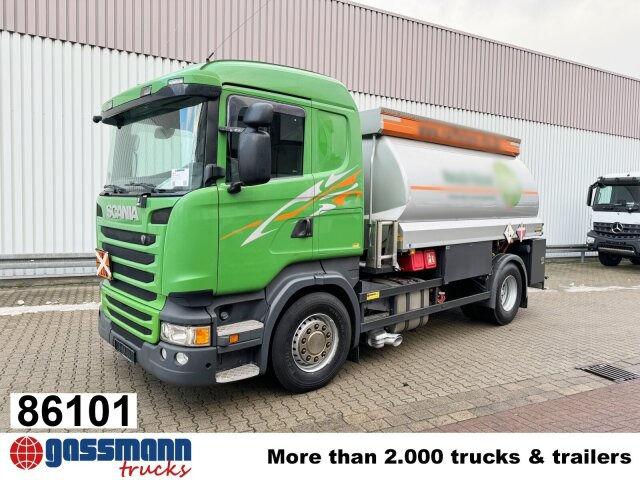 Scania R450 4x2, Retarder, ADR, Rohr Tank, ca. 14400l - Cisterna camión: foto 1 Scania R450 4x2, Retarder, ADR, Rohr Tank, ca. 14400l - Cisterna camión: foto 1