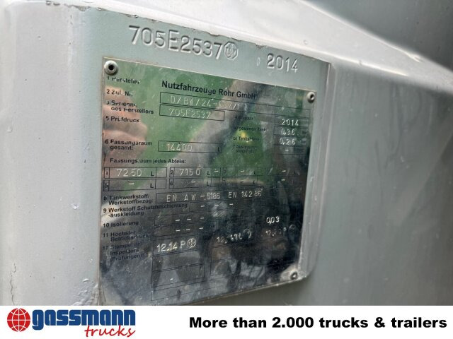 Scania R450 4x2, Retarder, ADR, Rohr Tank, ca. 14400l - Cisterna camión: foto 5 Scania R450 4x2, Retarder, ADR, Rohr Tank, ca. 14400l - Cisterna camión: foto 5