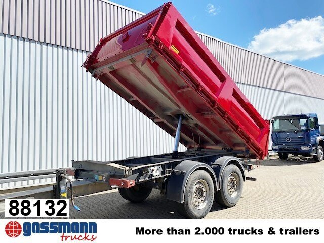 Schmitz Cargobull ZKI 18, Stahlbordwände, ca. 10m³ - Volquete remolque: foto 1 Schmitz Cargobull ZKI 18, Stahlbordwände, ca. 10m³ - Volquete remolque: foto 1