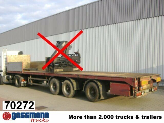Schroeder S 24-10-C-4-3 - Semirremolque plataforma/ Caja abierta: foto 1 Schroeder S 24-10-C-4-3 - Semirremolque plataforma/ Caja abierta: foto 1