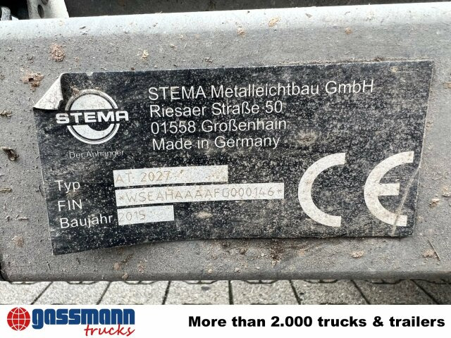 Góndola rebajadas remolque para transporte de equipos pesados Stema Ateo 2 Autotransportanhänger: foto 6