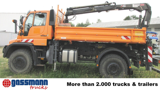 Unimog U500 4x4 405/40, HIAB 077-1 HI DUO Funk - Vehículo comercial ligero: foto 2 Unimog U500 4x4 405/40, HIAB 077-1 HI DUO Funk - Vehículo comercial ligero: foto 2