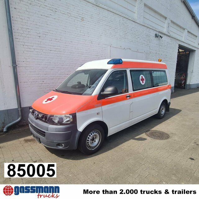 Volkswagen T5 2.0 TDI, Krankenwagen - Ambulancia: foto 1 Volkswagen T5 2.0 TDI, Krankenwagen - Ambulancia: foto 1