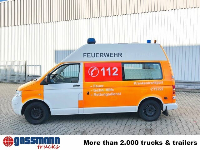 Volkswagen T5 2.5 TDI 4x2, Krankenwagen - Ambulancia: foto 4 Volkswagen T5 2.5 TDI 4x2, Krankenwagen - Ambulancia: foto 4